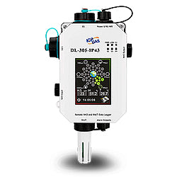 DL-305-IP43: Реєстратор якості повітря - показників вмісту аміаку (NH3), температури, вологості та точки роси